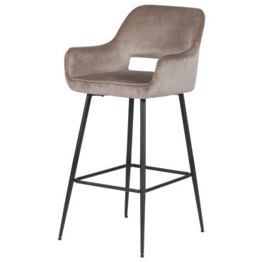 Бар стол СИМЕОНА- мека седалка и обледалка