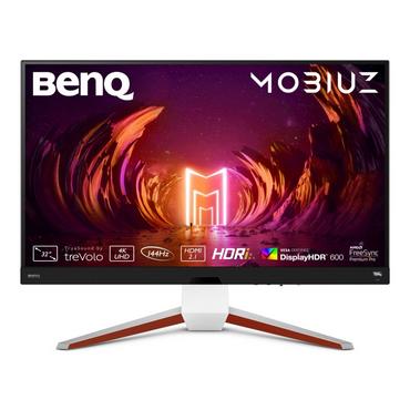 Монитор BenQ MOBIUZ EX3210U 31.5' IPS, 1ms, 144Hz, 3840x2160 4K, 98% P3, 99% AdobeRGB, HDR 600, HDRi, 1000:1, HDRi, B.I.+,LBL, Black eQualizer , 300 cd/m2, HDMI 2.1 x2, DP, USB 3.0Hub, treVolo 2Wx2+5W woofer, HAdj.100mm, Tilt -5 - 15, Swivel 15/15, White