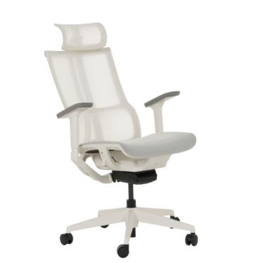 Работен стол НАКСОС- сниман отпред, цвят крем