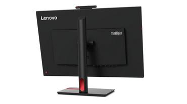 Монитор Lenovo ThinkVision T27hv-30 27' IPS, WLED, 16:9, 2560x1440, 4ms, 1000:1, 75Hz, 5MP IR&RGB camera, 5Wx2 Speakers, USB-C, HDMI, DP, RJ45, Tilt, Swivel, Pivot, Height Adjust Stand