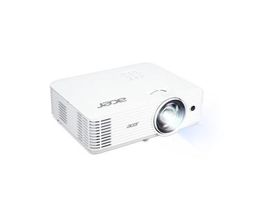 Мултимедиен проектор Acer Projector H6518STi, DLP, Short Throw, 1080p (1920x1080), 3,500 ANSI Lumens, 10000:1, 3D ready, 2xHDMI, VGA in, Audio in/out, DC Out (5V/1A,USB Type A), RS232, Speaker 3W, White