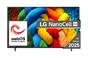 Телевизор LG 65NANO80A3B, 65' 4K HDR Smart Nano Cell TV, 3840x2160, DVB-T2/C/S2, AI Alpha 7, HDR 10 PRO, webOS 25, ThinQ AI, VRR, ALLM, HGiG, WiFi, Clear Voice, AI Upscaling, Bluetooth, Hdmi e-ARC , CI, LAN, AirPlay2, Chromecast, 2 Pole stand, Black