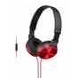 Слушалки Sony Headset MDR-ZX310AP red