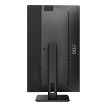 Монитор AOC Q27P2Q, 27' IPS WLED, 2560x1440@75Hz, 4ms GtG, 300cd m2, 1000:1, DCR 50M:1, FlickerFree, Low Blue Light, 2Wx2, Tilt, Height Adjust, Pivot, Swivel, D-SUB, HDMI, DP, USB hub
