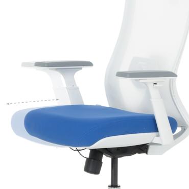 Работен стол НЕРЕЙ- регулиране дълбочината на седалката