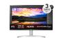 Монитор LG 32UN650K-W, 31.5' UltraFine UHD LED AG, IPS, DCI-P3 95%, 5ms, 350 cd/m2, 1000:1, 3840x2160, HDR 10, HDMI, DisplayPort, Radeon FreeSync, Dynamic Action Sync, Headphone out, Height, Tilt, Speaker, Black