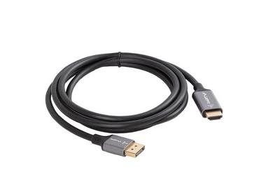Кабел Lanberg display port (M)  -> HDMI(M) cable 1.8m, black