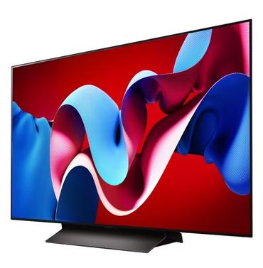 Телевизор LG OLED48C41LA, 48' UHD OLED evo, 4K (3840 x 2160), DVB-C/T2/S2, Full Cinema Screnn, Alpha 9 AI 4K Gen7, 144Hz, ThinQ AI, HDR10, VRR, NVIDIA G-SYNC, AMD FreeSync, Dolby Vision, Dolby Atmos, Wi-Fi, Bluetooth, HDMI, USB, Airplay 2, Multi View, Met