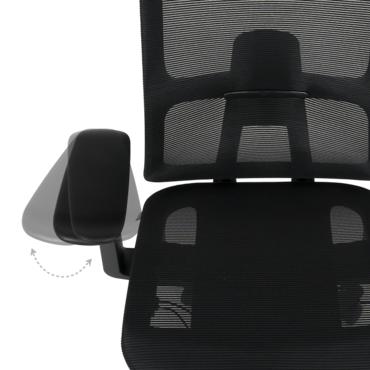 Работен стол АХИНОРА- регулируеми подлакътници навътре-навън