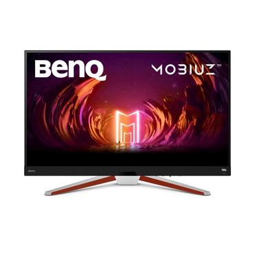 Монитор BenQ MOBIUZ EX3210U 31.5' IPS, 1ms, 144Hz, 3840x2160 4K, 98% P3, 99% AdobeRGB, HDR 600, HDRi, 1000:1, HDRi, B.I.+,LBL, Black eQualizer , 300 cd/m2, HDMI 2.1 x2, DP, USB 3.0Hub, treVolo 2Wx2+5W woofer, HAdj.100mm, Tilt -5 - 15, Swivel 15/15, White