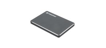 Твърд диск Transcend 1TB, 2.5' Portable HDD, StoreJet M3, Iron Gray, Slim