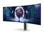 Монитор Samsung LS49CG934, 49' Odyssey G9 GAMING, Curved OLED, 1800R, 240Hz, Smart. 32:9, 5120 x 1440, 250 cd/m2, Display Port , HDMI,Micro HDMI, USB Hub, Silver