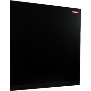 Стъклена черна магнитна дъска 40х60 см - разположена вертикално черна