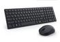Комплект Dell Pro Compact Silent Keyboard and Mouse - KM555 - US International (QWERTY)