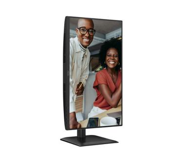 Монитор AOC 24E4U, 23.8' IPS WLED, 1920x1080@120Hz, 4ms GtG, 300cd m/2, 1500:1, 20M:1 DCR, Adaptive Sync, FlickerFree, Anti Blue Light, 2Wx2, Tilt, Height Adjust, Pivot, Swivel, D-SUB, HDMI, USB Hub
