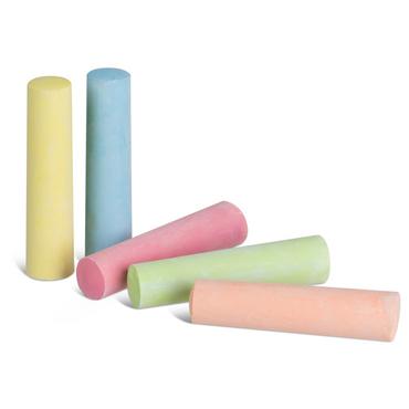 Тебешир цветен Jumbo кръгъл в кофичка