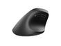 Мишка Natec Vertical Mouse Crake 2  BLUETOOTH 5.2 + 2.4GHZ BLACK 2400dpi, Left handed, black