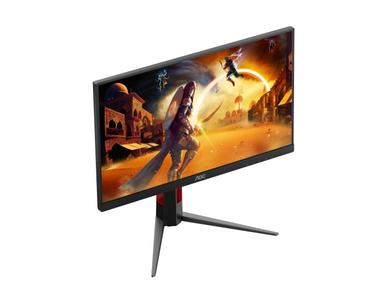 Монитор AOC 24G4HA, 23.8' IPS WLED, 1920x1080@200Hz, 1ms GtG, 0.5ms MPRT, 300cd m/2, 1000:1, 80M:1 DCR, Adaptive Sync, FlickerFree, Low Blue Light, 2Wx2, Tilt, Height Adjust, Pivot, Swivel, 2xHDMI, DP