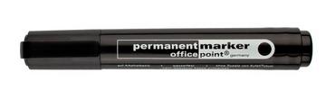 Перманентен маркер Office Point черен