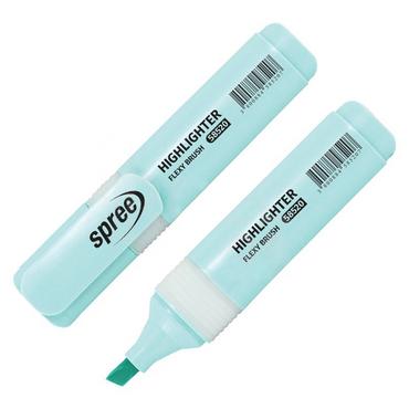 Текст маркер Flexy Brush Pastel син