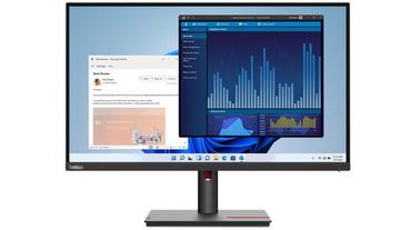 Монитор Lenovo ThinkVision T27p-30 27', IPS, WLED, AG, 4ms, 350 cd/m?, 1300:1, 3840x2160, 60Hz, Tilt, Swivel, Pivot, Height Adjust Stand, 4x USB 3.2, 1x USB-C, HDMI, DP, RJ45