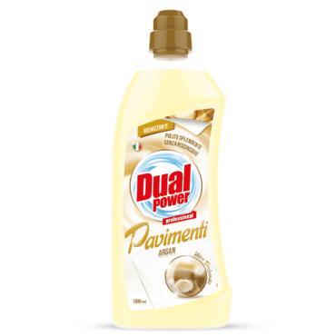 Препарат за под Dual Power Professional 1 л с кокос, част от комплекта Dual Power