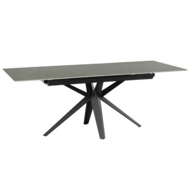 Трапезна маса ЗОРИ разтегателна-сив цвят плот