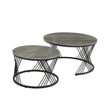 Холна маса ЛЕНА- сив плот керамичен