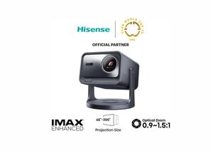Мултимедиен проектор Hisense C2 Pro Smart mini  Laser Projector, 4K Ultra HD 3840x2160, 2000:1, 2600 lum, 60 Hz, Optical Zoom& Digital Zoom,Dolby Vision, IMAX enhanced,Dolby Vision, HDR10+, HDR10, HLG, 2*10W