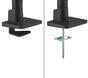 Стойка Neomounts Next One Desk Mount, double display crossbar (topfix clamp/grommet)