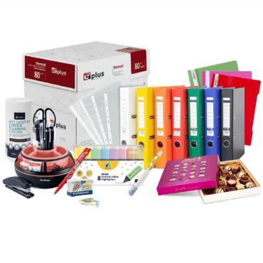 Офис комплект с ПОДАРЪК мини пралини Lindt 20 бонбона