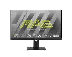 Монитор MSI MAG 274UPF, 27', Rapid IPS, 144Hz, 1ms, UHD 3840x2160, Flat, HDR 400, AI Vision, G-sync compatible, PIP, PBP, 400 nits, 1000:1, 100M:1, 1x DP(1.4a), 2x HDMI (2.1), 1x Type-C (DP alt. PD 65W), USB HUB, Adj.Stand 130mm, Tilt, Swivel, Pivot, VESA