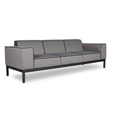 Диван триместен ГЕОРГИ VNS 03 - сив на цвят, сниман отпред