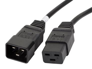 Кабел Lanberg EXTESION CABLE IEC 320 C19 / C20 1.8m VDE, black