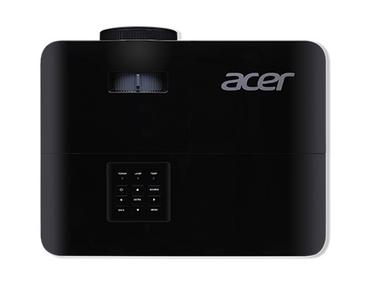 Мултимедиен проектор Acer X1128i, DLP, SVGA (800 x 600), 4500 ANSI Lm, 20 000:1, 3D, Auto keystone, Hidden dongle design, 24/7 operation, Wifi, HDMI, VGA in, RCA, RS232, Audio in/out, DC Out (5V/1A), 3W Speaker, 2.7kg, Black