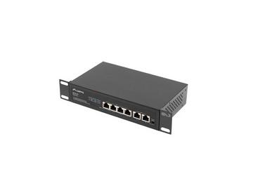 Комутатор Lanberg switch 4x 100mb poe+/2x 100mb unmanaged rack 10'/19' fast ethernet 60w