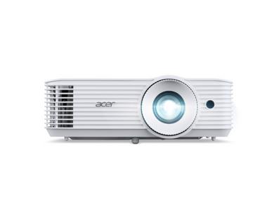 Мултимедиен проектор Acer Projector H6560, DLP, Full HD (1920x1080), 5200 ANSI Lumens, 18,000:1, 1.3x, Dynamic Black, 2x HDMI (1.4b), DC Out (5V/1.5A, USB-A), RS232, Speaker 10W, Bluelight Shield, 2.75 kg, Bag, White