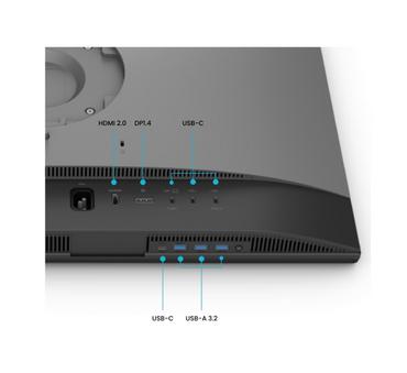 Монитор BenQ PD2706QN, 27', 100Hz, 4K IPS, AQCOLOR, Designer, Pantone, Nano Matte Panel, HDR10, 100% sRGB, Card Reader, HDMI (2.0), DP (1.4), USB-C (DP alt. PD 90W), USB Hub, 3.5 Jack, 2x 3W, Pivot, Height adj. 115mm, VESA 100