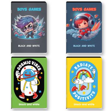 Тетрадка телчета А5 офсет 40 л т/ш редове 40 бр