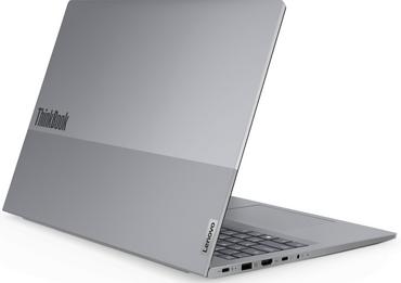 Лаптоп Lenovo ThinkBook 16 G6 AMD Ryzen 7 7730U (2.0GHz up to 4.5GHz,16MB), 32GB (16+16) DDR5 3200MHz, 1TB SSD, 16' WUXGA (1920x1200) IPS AG, AMD Radeon Graphics, 1080p&IR Cam, WLAN, BT, Backlit KB, FPR, Arctic Grey, DOS, 3Y