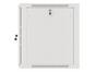 Комуникационен шкаф Lanberg rack cabinet 19' wall-mount 12U/600x600 for self-assembly with metal door grey (flat pack)