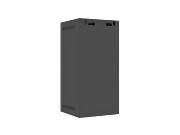 Комуникационен шкаф Lanberg rack cabinet 10' wall-mount 12U/280x310 (flat pack) with glass door black