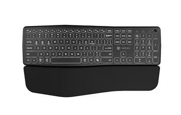 Клавиатура Natec wireless bluetooth keyboard PORIFERA x-scissors, backlit ergonomic us layout