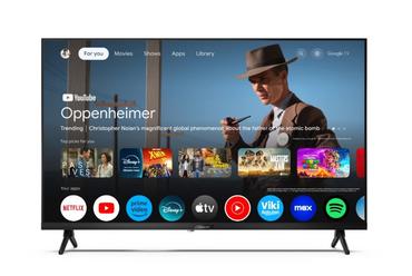 Телевизор Sharp 32GF2265E, 32' LED GOOGLE TV, HD 1366x768, Frameless, DVB-T/T2/C/S/S2, Active Motion 400, Speaker 2x8W, Dolby Digital, DTS HD, HDR10, Google Assistant, Google Cast, 2xHDMI, 3.5mm Headphone jack / line-out, USB, Wi-Fi, Bluetooth, LAN, Mini 
