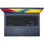 Лаптоп Asus Vivobook M1502YA-BQ183W , AMD Ryzen R7-7730U, 15.6' (1920x1080),16GB LPDDR4 (8 GB on BD),1TB SSD,Backlit Chiclet Keyboard , Windows 11, Quiet Blue