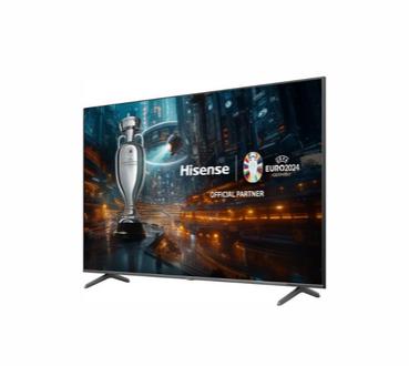 Телевизор Hisense 75' E7NQ Pro, 4K Ultra HD 3840x2160, QLED, Quantum Dot, 144Hz, HDR 10+ adaptive, HLG, Dolby Vision, DTS Virtual X, Smart TV, WiFi 5GHz, WiFi Direct,Light Sensor, BT, Anyview Cast, 3xHDMI, 2xUSB, LAN, CI+, DVB-T2/C/S2, Black