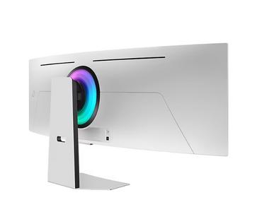 Монитор Samsung LS49DG950, 49' CURVED Odyssey G9 OLED, 1000R, 240Hz, 32:9, 5120 x 1440, 250 cd/m2, Display Port, HDMI, Micro HDMI, USB Hub, Silver