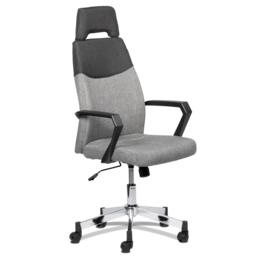 Директорски стол АЛБЕНА - дамаска в два цвята