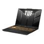 Лаптоп Asus TUF F16  FA607NUG-RL142,AMD Ryzen 7 ( R7 6C H) 16.0  WUXGA(1920X1200) 16:10 Bend+300nits AG,144 Hz,16GB DDR5 4800 Mhz(2*8),1TB M.2 SSD,RTX 4050 6GB GDDR6,Wi-Fi 6(802.11ax),Backlit Chiclet Keyboard 1-Zone RGB, no OS, Mecha Gray