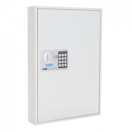 Табло за ключове UNS S100 EL- с електрическа ключалка, затворено, сиво, за 100 броя ключове